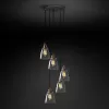 Подвесной дизайнерский светильник  20th C. Factory Filament Clear Glass Cloche Round  Pendant by Restoration Hardware LSR5799 - 1