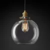 Подвесной дизайнерский светильник  20th C. Factory Filament Clear Glass Caf? Pendant by Restoration Hardware LSR5794 - 1