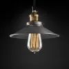 Подвесной дизайнерский светильник  20th C. Factory Filament Metal Single Pendant by Restoration Hardware LSR5808 - 1