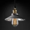 Подвесной дизайнерский светильник  20th C. Factory Filament Reflector Single Pendant by Restoration Hardware LSR5812 - 1