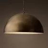 Подвесной дизайнерский светильник  Antiqued Metal Dome Pendant by Restoration Hardware LSR5908 - 1