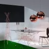 Подвесной дизайнерский светильник  Copper Shade by Tom Dixon (серебряный) LSR6167 - 9