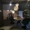 Подвесной дизайнерский светильник  Curve Ball by Tom Dixon (серебряный) LSR6185 - 7