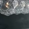 Подвесной дизайнерский светильник  Etch Web by Tom Dixon (золотой) LSR6240 - 6