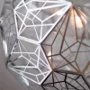 Подвесной дизайнерский светильник  Etch Web by Tom Dixon (бронзовый) LSR6238 - 3