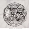 Подвесной дизайнерский светильник  Etch Web by Tom Dixon (золотой) LSR6240 - 2