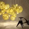 Подвесной дизайнерский светильник  Etch by Tom Dixon (серебряный) LSR6237 - 10