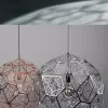 Подвесной дизайнерский светильник  Etch Web by Tom Dixon (золотой) LSR6240 - 13