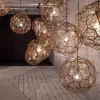 Подвесной дизайнерский светильник  Etch Web by Tom Dixon (серебряный) LSR6239 - 15