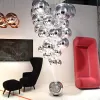 Подвесной дизайнерский светильник  Mirror Ball by Tom Dixon (серебряный) LSR6647 - 9