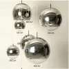 Подвесной дизайнерский светильник  Mirror Ball by Tom Dixon (серебряный) LSR6647 - 2