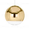 Подвесной дизайнерский светильник  Mirror Ball by Tom Dixon (золотой) LSR6648 - 1