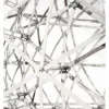 Подвесной дизайнерский светильник  Raimond Zafu by Moooi (серебряный, D 75 cm) LSR6870 - 5