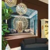 Подвесной дизайнерский светильник  Raimond by Moooi (серебряный, D 61 cm) LSR6863 - 7