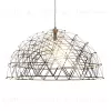 Подвесной дизайнерский светильник  Raimond Dome by Moooi (золотой, D 79 cm) LSR6869 - 1