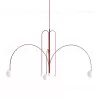 Потолочный дизайнерский светильник Spring by Michael Anastassiades (красный) LSR7773 - 1