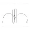 Потолочный дизайнерский светильник Spring by Michael Anastassiades (черный) LSR8139 - 1