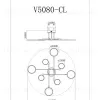 Светодиодная люстра на штанге Moderli V5080-CL Arista УТ000026077 - 1