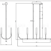 Люстра на штанге Maytoni MOD423CL-08C MOD423CL-08C - 5