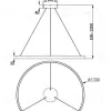 Подвесной светильник Maytoni MOD058PL-L54BSK MOD058PL-L54BSK - 4