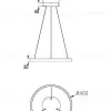 Подвесной светильник Maytoni MOD058PL-L22BK MOD058PL-L22BK - 3