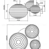 Накладная люстра Maytoni MOD268CL-03G MOD268CL-03G - 2