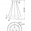 Подвесная люстра Maytoni MOD058PL-L55BSK MOD058PL-L55BSK - 5