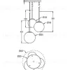 Подвесной светильник Maytoni MOD321PL-03B MOD321PL-03B - 7