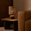 Настольная лампа Kor из джута и акации в темной отделке 210362 - 2