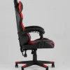 Кресло спортивное TopChairs Commander черно-красный УТ000039477 - 6