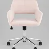 Стул офисный ROSS рогожка светло-розовый УТ000039439 - 2