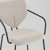 Стул обеденный Masey с подлокотниками бежевый УТ000039585 - 7