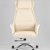 Кресло руководителя TopChairs Viking NEW бежевое УТ000039422 - 6