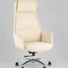 Кресло руководителя TopChairs Viking NEW бежевое УТ000039422 - 1