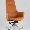 Кресло руководителя TopChairs Ferris коричневое УТ000039421 - 1