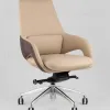 Кресло офисное TopChairs Reign бежевый УТ000039416 - 1