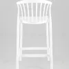 Стул полубарный Campo пластик белый УТ000039941 - 4