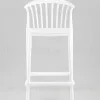Стул полубарный Campo пластик белый УТ000039941 - 2