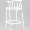 Стул полубарный Campo пластик белый УТ000039941 - 5