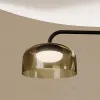 Подвесной светильник Ipon 4L золотой металл / стекло Smoked Amber 216192 - 3