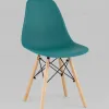 Стул Eames Style DSW темно-бирюзовый x4 (разборный каркас) УТ000037611 - 2