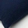 Чехол для подушки Minec синий 100% лен 45 x 45 см 210758 - 6