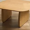Журнальный столик Pirita из массива дуба в натуральной отделке, 70,6 x 70 208149 - 3