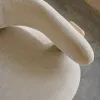Granite Кресло из бежевого шенилла и массива ясеня в натуральной отделке 207779 - 2