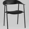 Стул Eila с подушкой пластик черный УТ000039776 - 2