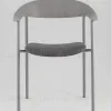 Стул Eila с подушкой пластик серый УТ000039777 - 3