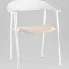 Стул Eila с подушкой пластик белый УТ000039779 - 2