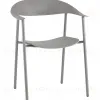 Стул Eila пластик серый УТ000039772 - 1