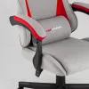 Кресло спортивное TopChairs Phantom ткань серо-красный УТ000039472 - 10