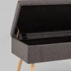 Банкетка Сторми с ящиком темно-серый УТ000039384 - 4